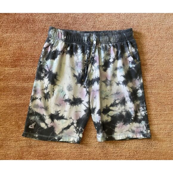 Kangol Tie Dye Cotton Knit Men’s ICE BLUE - Shorts - Picture 1 of 8